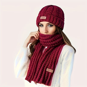 Conjunto Gorro Cachecol Aurora Knit