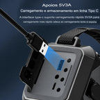Rádio Portátil Sonyval Pro X2 de Emergência am/fm/NOAA - O Mais Completo Kit de Sobrevivência