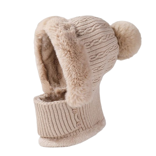 Gorro Aconchego Chic Inverno Pompom