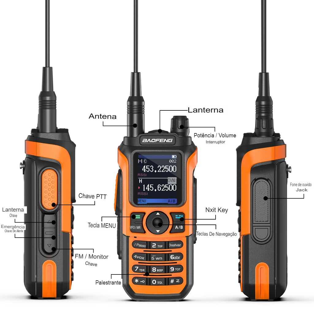 Rádio Amador Baofeng UV-21 Pro V2 - Comunicação em Crise e Sobrevivência