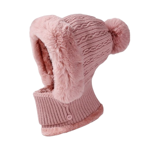 Gorro Aconchego Chic Inverno Pompom