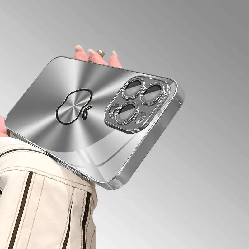SilverGuard Elite – A Capa de Vidro que Une Elegância e Proteção para Seu iPhone!