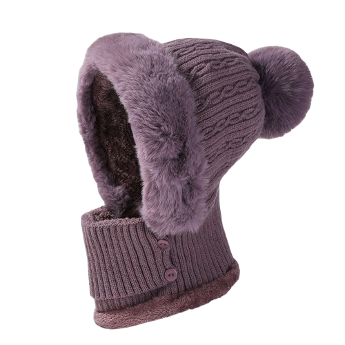 Gorro Aconchego Chic Inverno Pompom