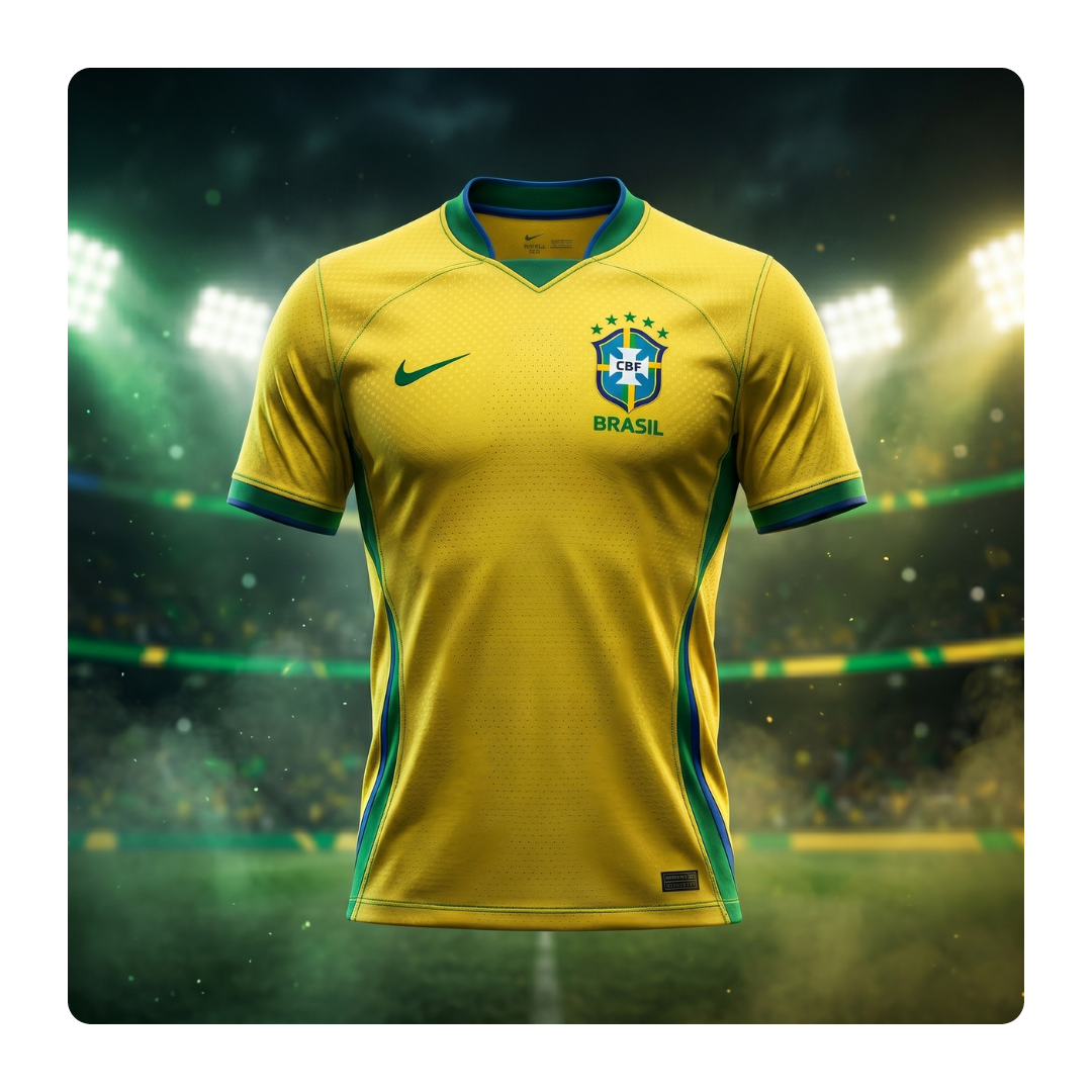 Camisa Torcedor Brasil 2026 Masculina