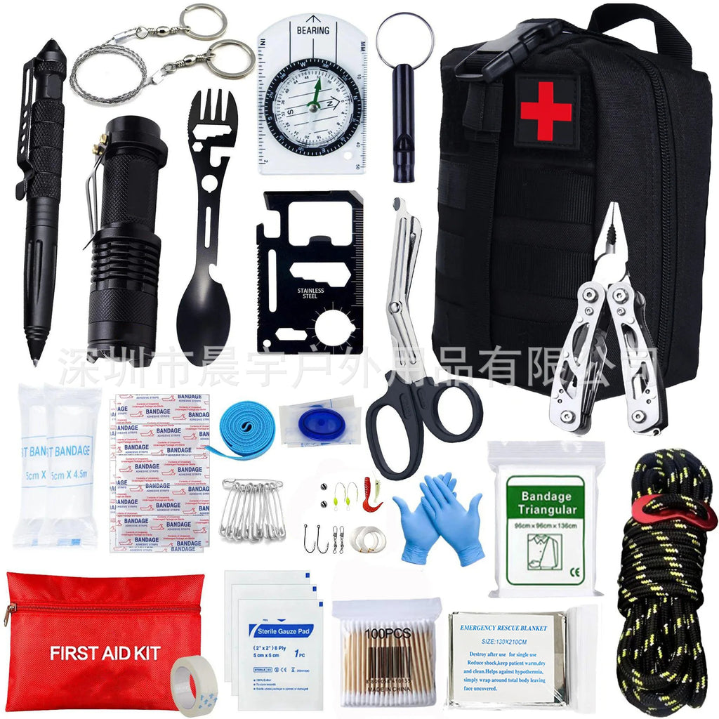 Kit de Sobrevivência Tático IFAK - O Mais Completo para Emergências Extremas
