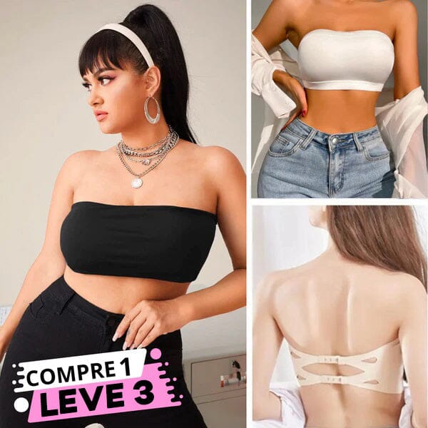Sutiã Sem Alça - Compre 1 e Leve 3