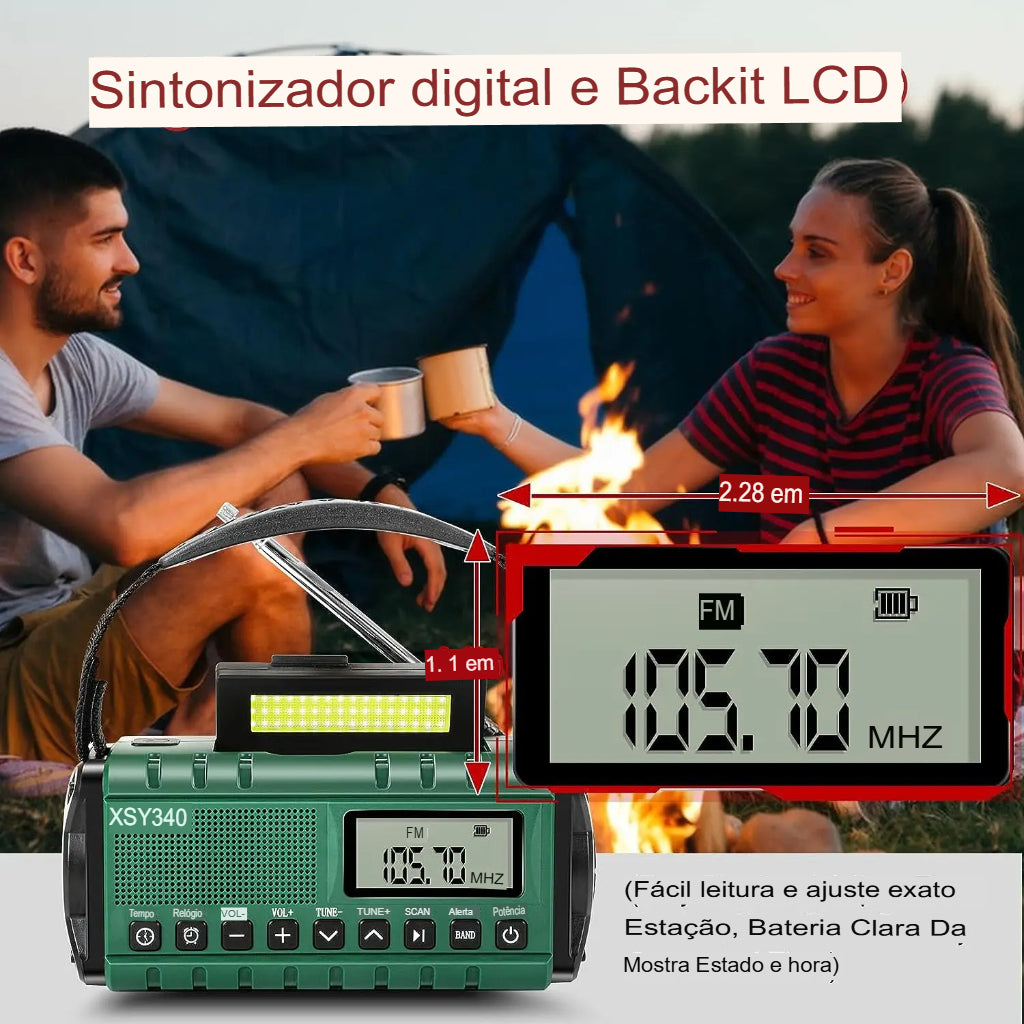 Storm Guard PRO - O Rádio Portátil de Emergência Que Pode Salvar Sua Vida em Situações Críticas!