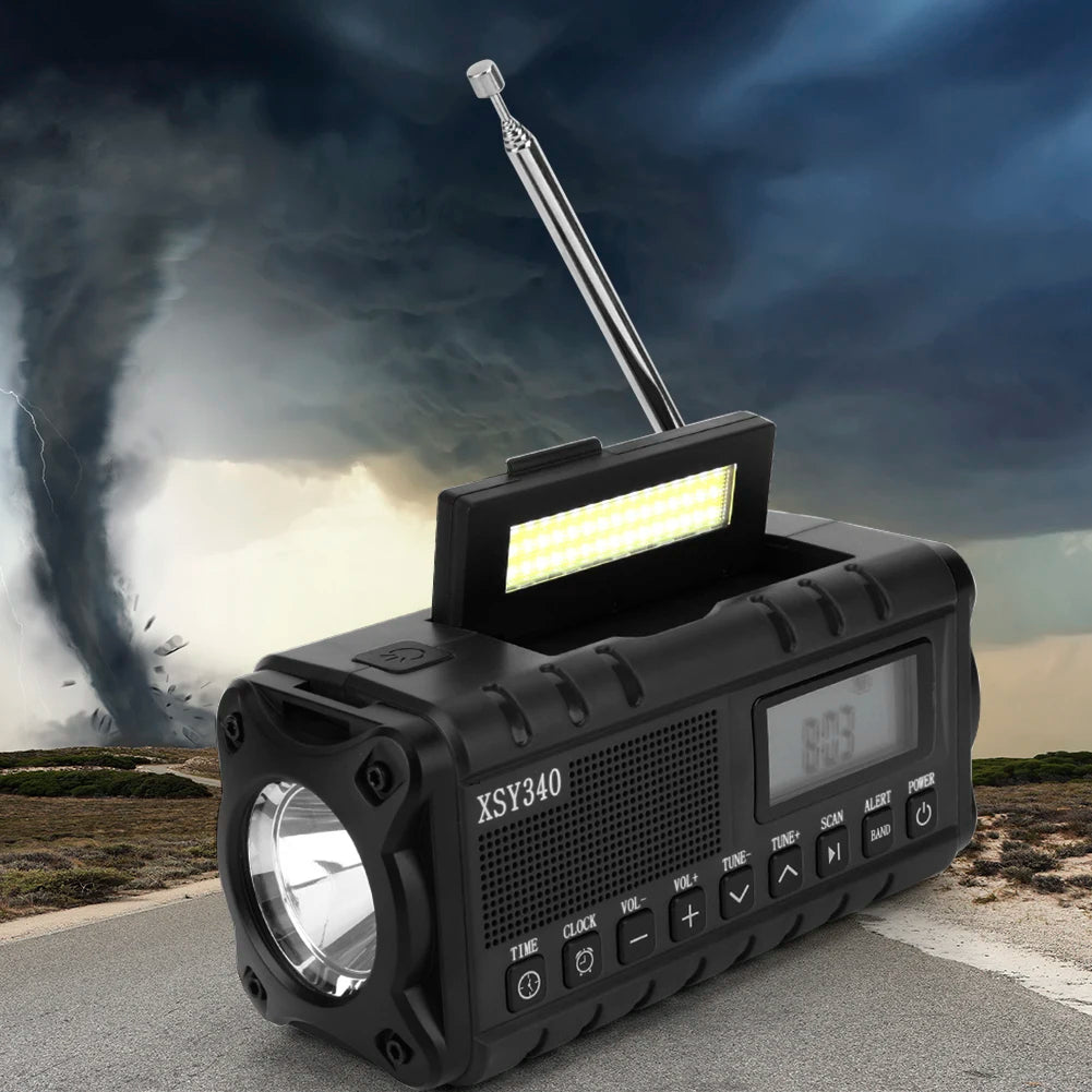 Rádio Portatil amfm de Emergência "VITALCOM PRO" - Sua Conexão Vital em Qualquer Crise
