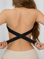 Sutiã Bandeau Invisível Sem Alça com Fecho Lateral