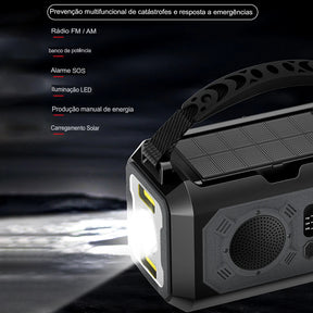Rádio Portátil Sonyval Pro X2 de Emergência am/fm/NOAA - O Mais Completo Kit de Sobrevivência