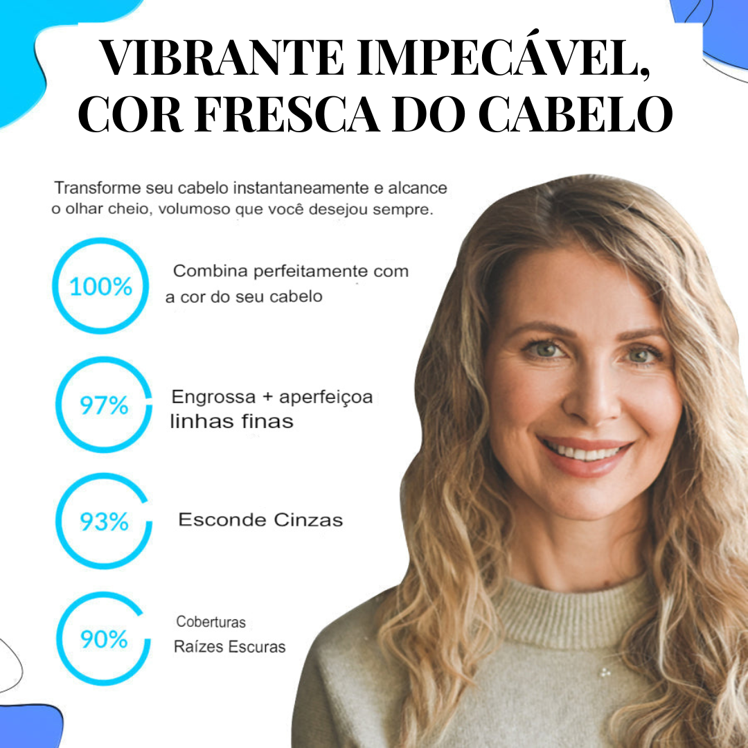 Kit Volumizador de Cabelo Hairline Powder em DOBRO