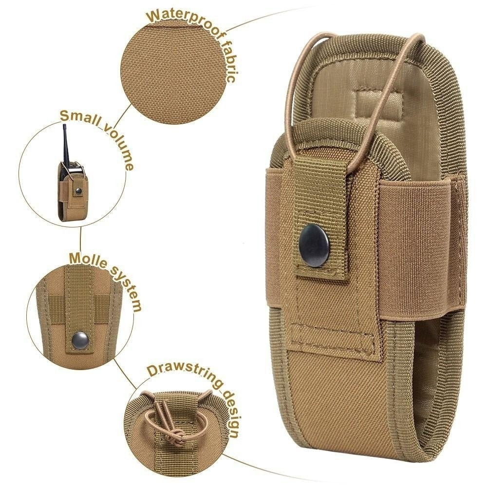 Bolsa Molle para Rádio Walkie Talkie