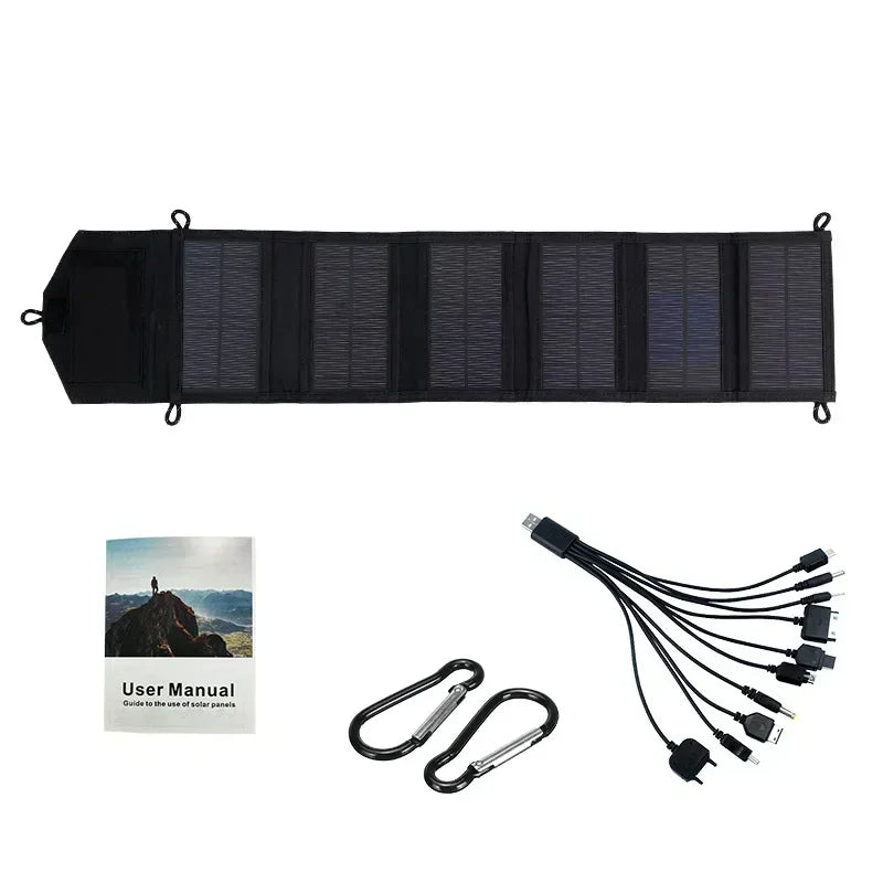 Painel Solar Dobrável 1000W - Energia Portátil Para Sobrevivência