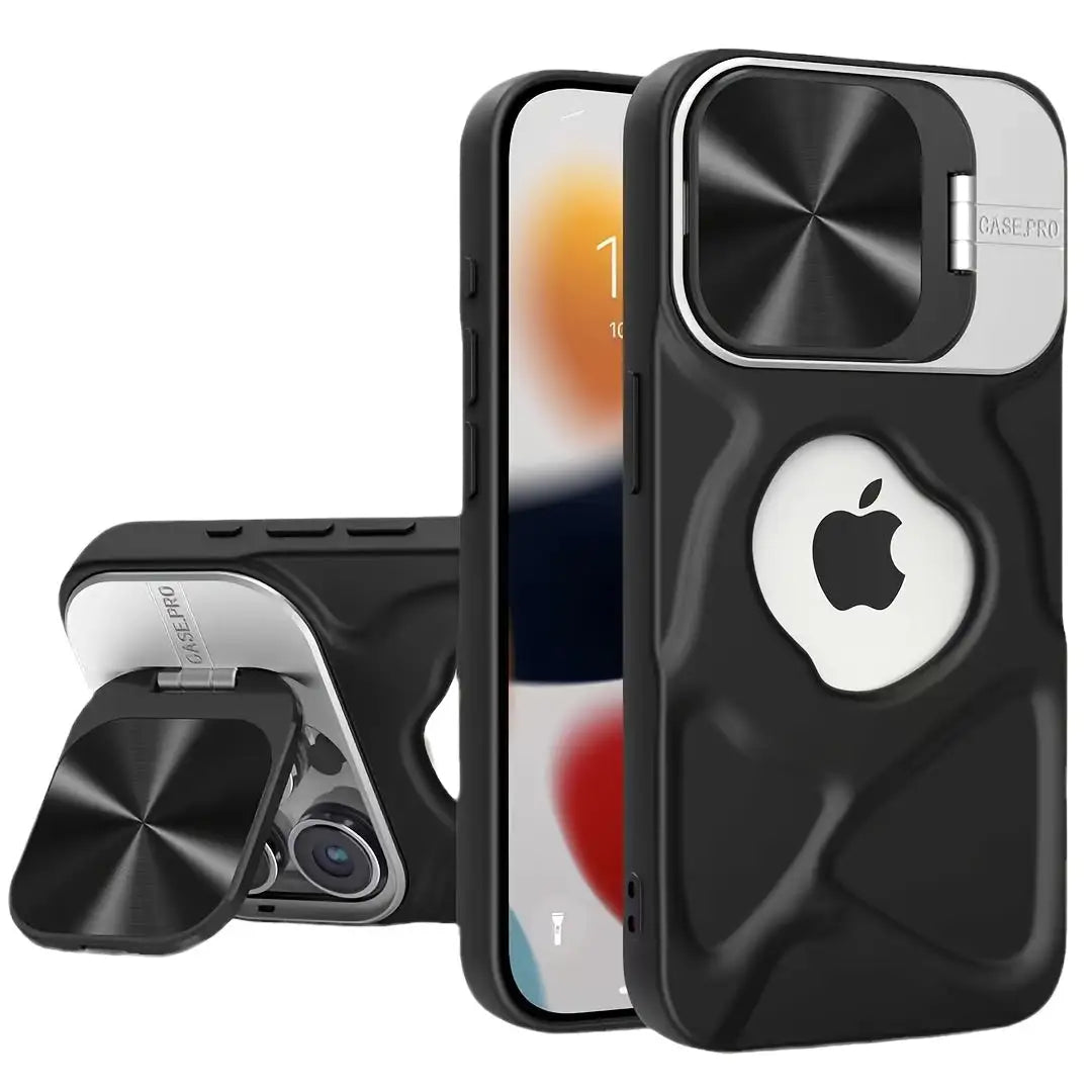 Capa Protetora LensGuard Pro com Suporte para Lente – A Revolução em Proteção e Estilo para Seu iPhone!