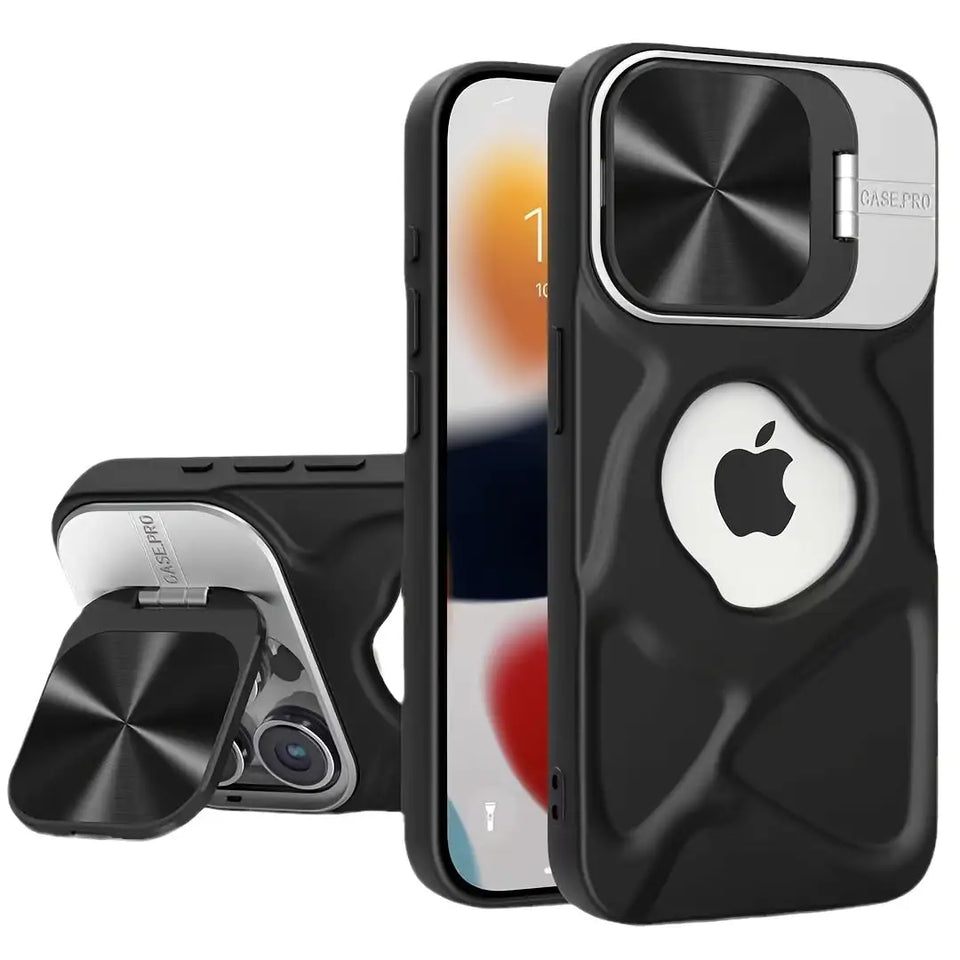 Capa Protetora LensGuard Pro com Suporte para Lente – A Revolução em Proteção e Estilo para Seu iPhone!