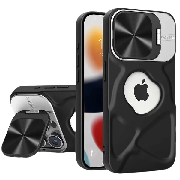 Capa Protetora LensGuard Pro com Suporte para Lente – A Revolução em Proteção e Estilo para Seu iPhone!