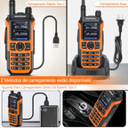 Rádio Amador Baofeng UV-21 Pro V2 - Comunicação em Crise e Sobrevivência