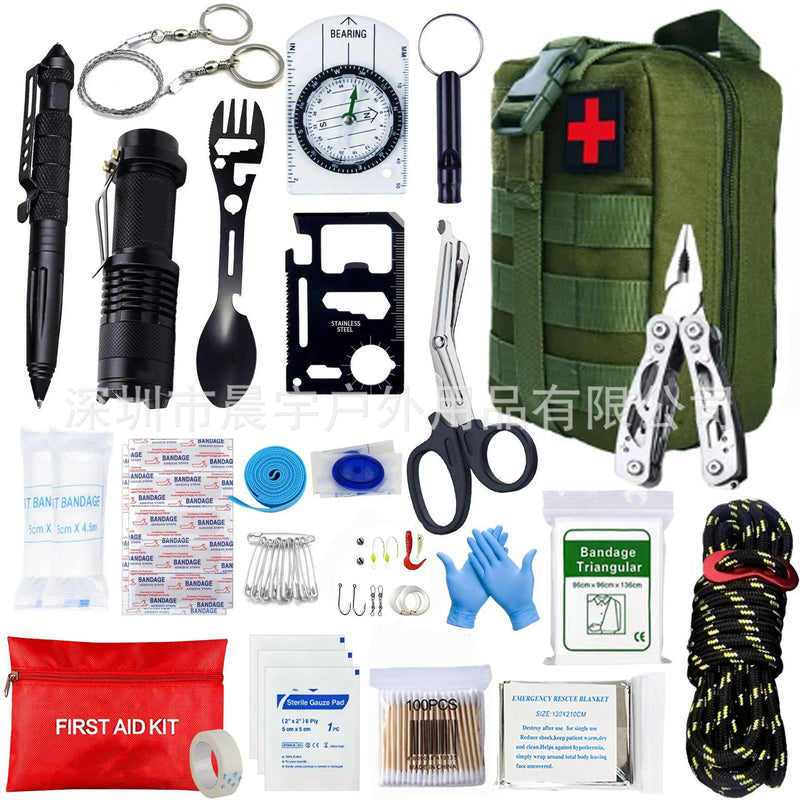 Kit de Sobrevivência Tático IFAK - O Mais Completo para Emergências Extremas
