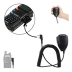 Microfone PTT de Mão para Rádio HT