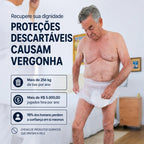 Cueca Boxer UltraDry - Cueca Reutilizável Ultra Absorvente