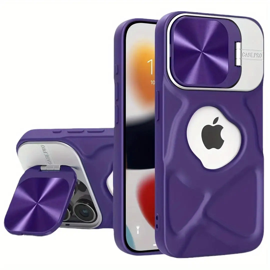 Capa Protetora LensGuard Pro com Suporte para Lente – A Revolução em Proteção e Estilo para Seu iPhone!