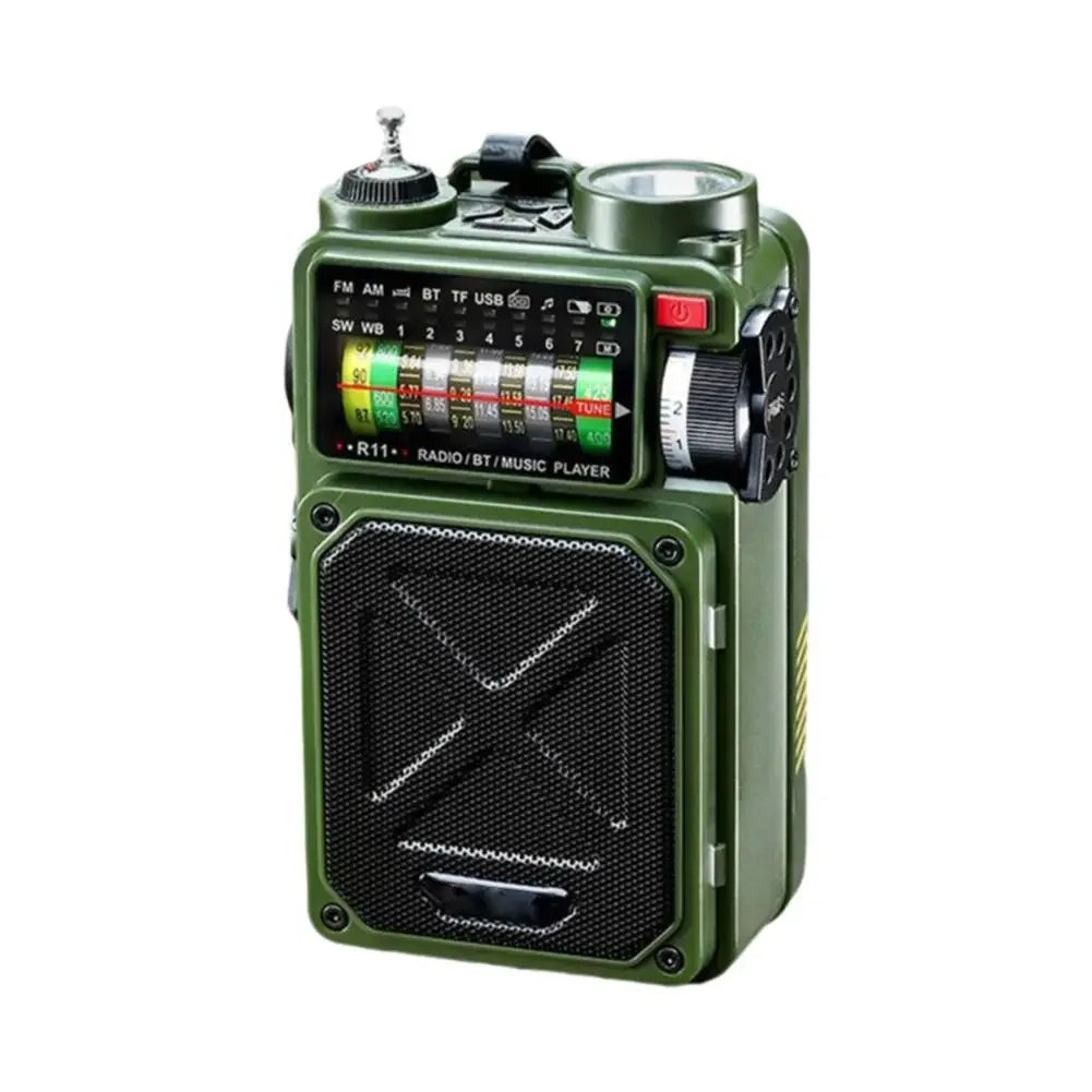Rádio Portátil de Emergência Nexus R11 Ultra Link: O Primeiro Rádio Inteligente com Bluetooth e 6 Fontes de Energia