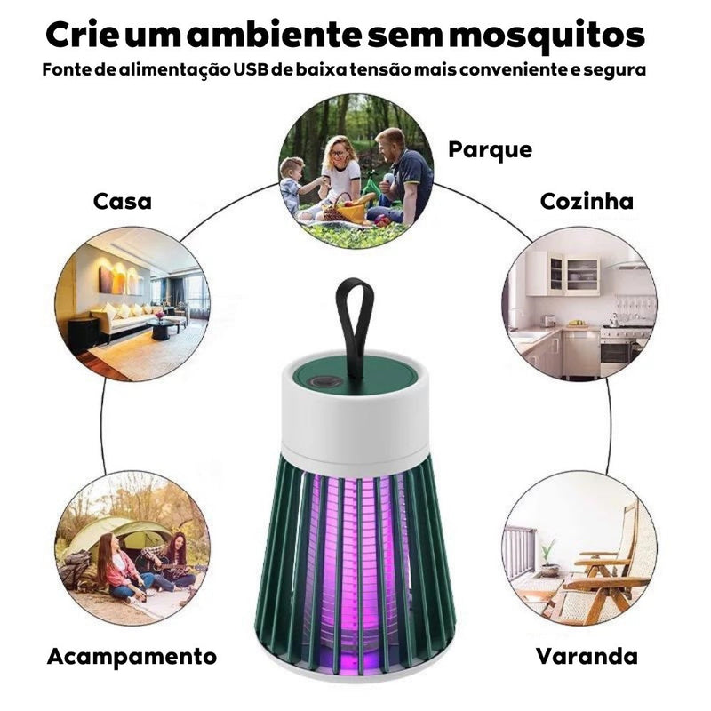 Lâmpada Eliminadora de Mosquitos - BuzzOff