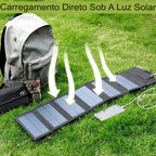 Painel Solar Dobrável 1000W - Energia Portátil Para Sobrevivência