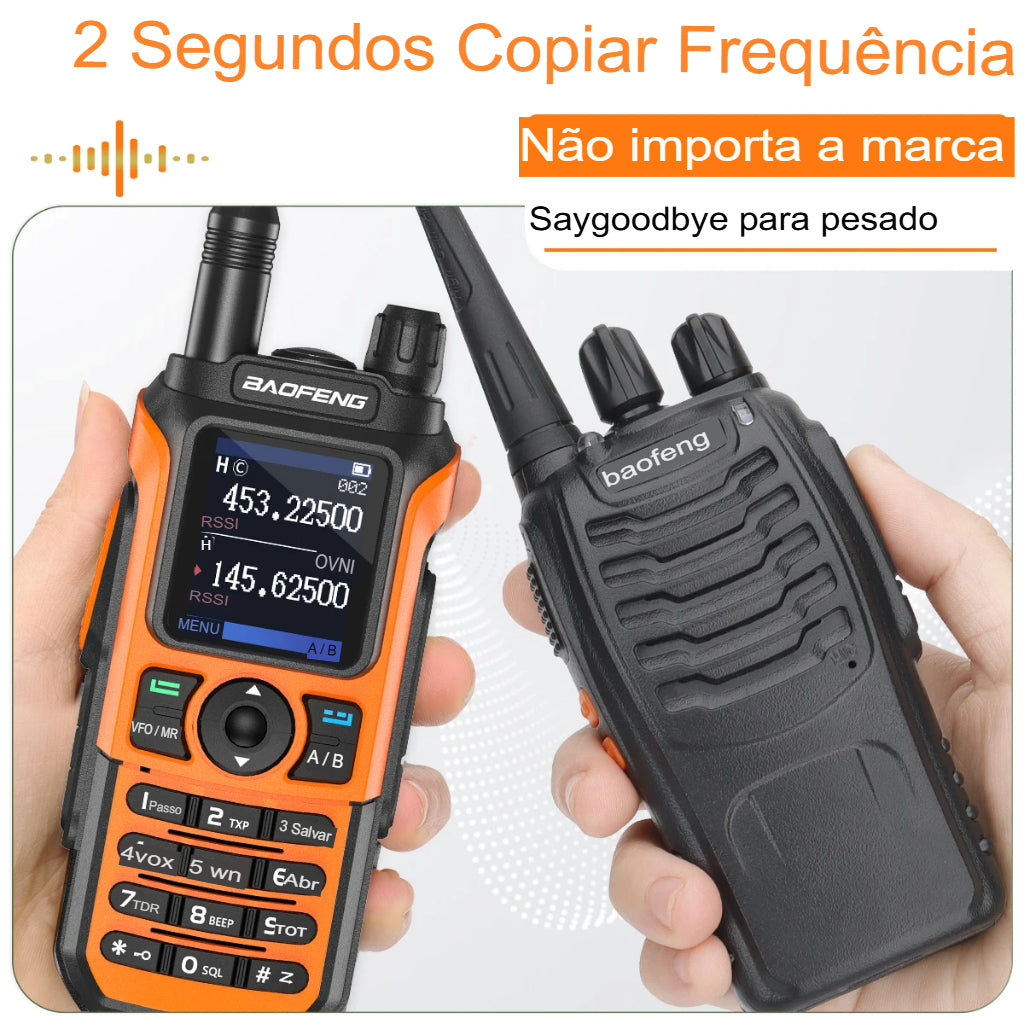 Rádio Amador Baofeng UV-21 Pro V2 - Comunicação em Crise e Sobrevivência