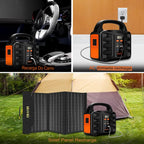 Gerador Solar Portátil Powe Fusion 155Wh - Energia Limpa em Qualquer Lugar