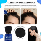 Kit Volumizador de Cabelo Hairline Powder em DOBRO
