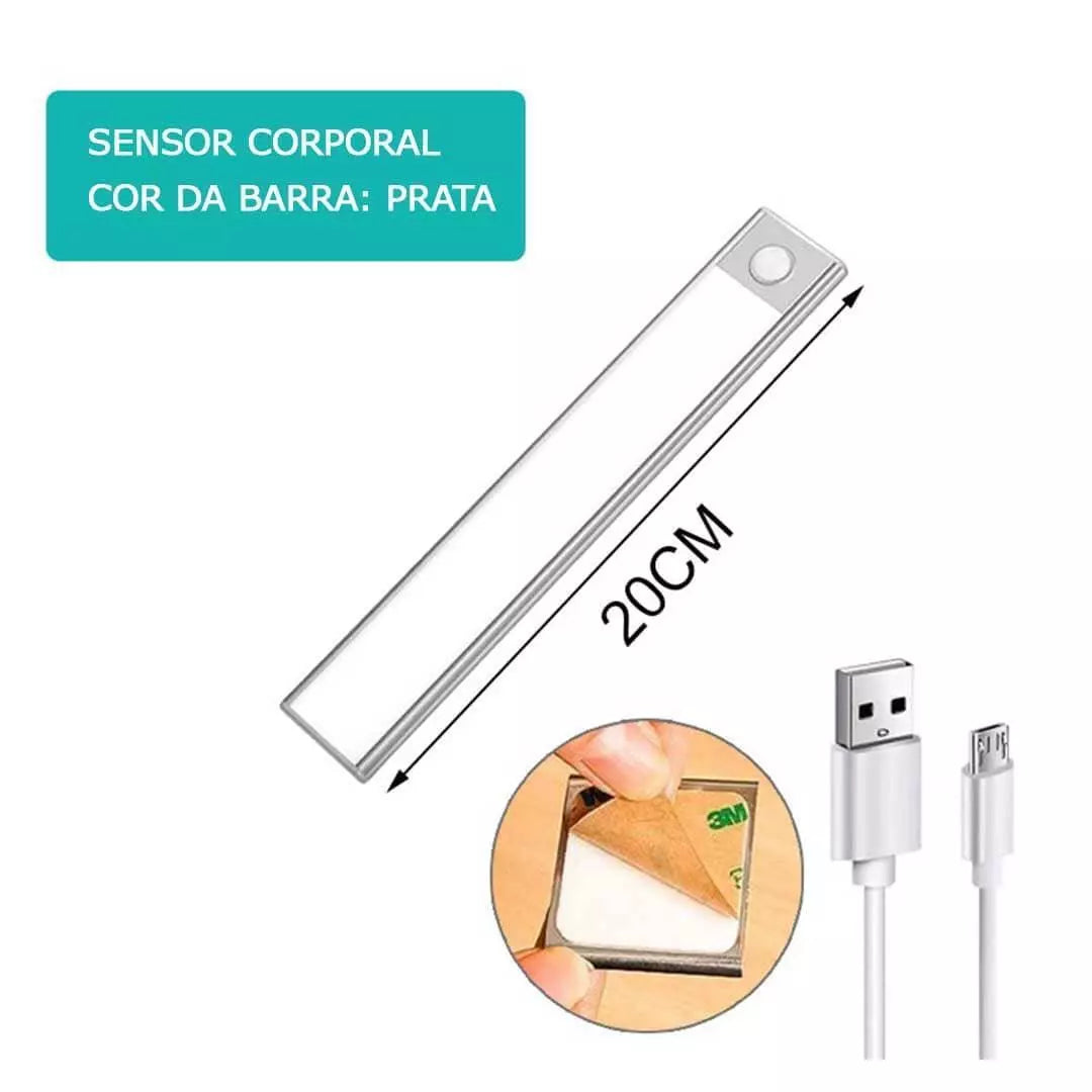 Magnetic Lamp - Luminária Com Sensor De Presença