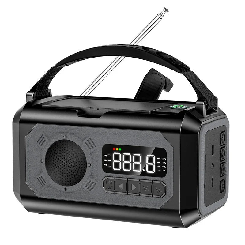 Rádio Portátil Sonyval Pro X2 de Emergência am/fm/NOAA - O Mais Completo Kit de Sobrevivência