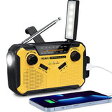 Rádio Portátil Prunus J-369 - 4 em 1 para Emergências e Aventuras