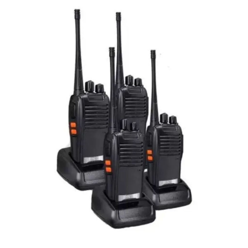 Kit 4 Rádios Comunicadores Walkie Talkie 777S