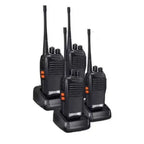 Kit 4 Rádios Comunicadores Walkie Talkie 777S