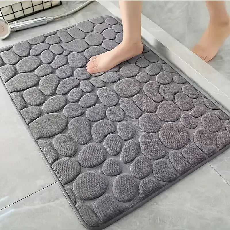 Tapete Antiderrapante para Banheiro – Conforto, Segurança e Sofisticação em um Único Toque!