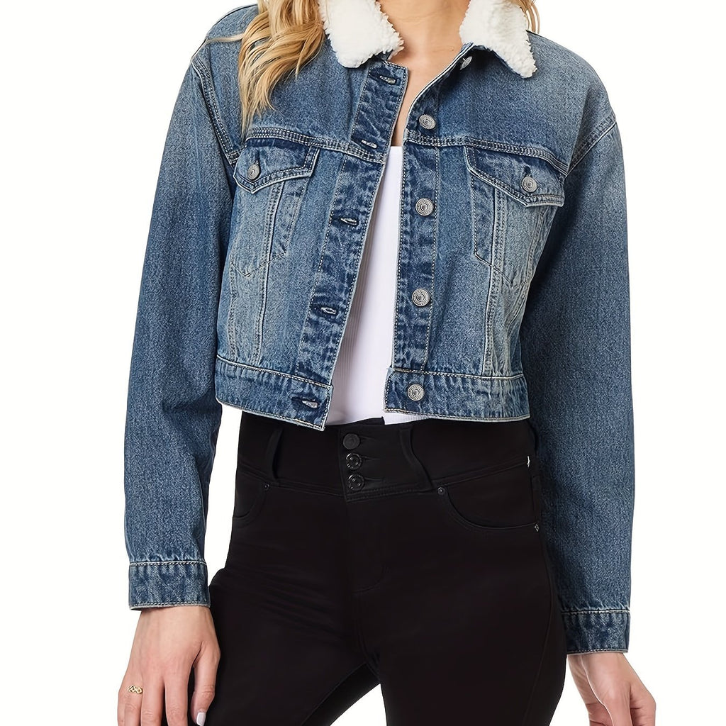 Casaco Denim LuxeFleece