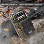 Rádio Portátil de Emergência Nexus R11 Ultra Link: O Primeiro Rádio Inteligente com Bluetooth e 6 Fontes de Energia