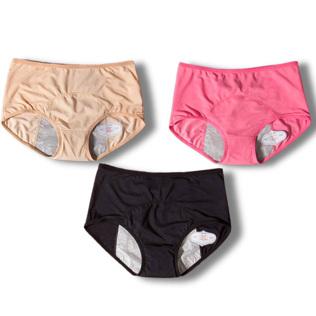 Calcinha Absorvente - DryProtect - Pague 1 Leve 3