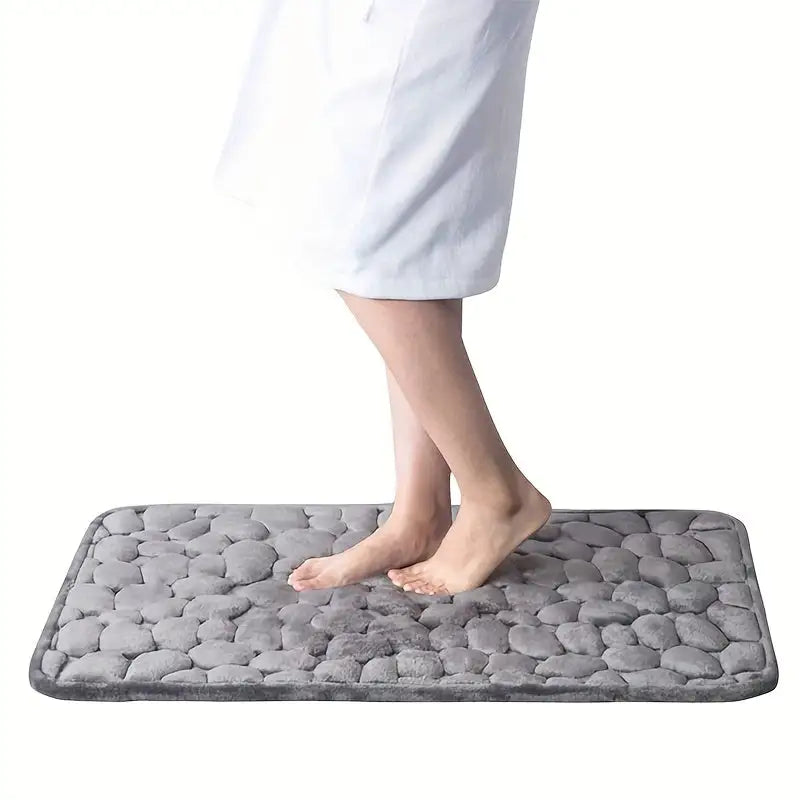 Tapete Antiderrapante para Banheiro – Conforto, Segurança e Sofisticação em um Único Toque!