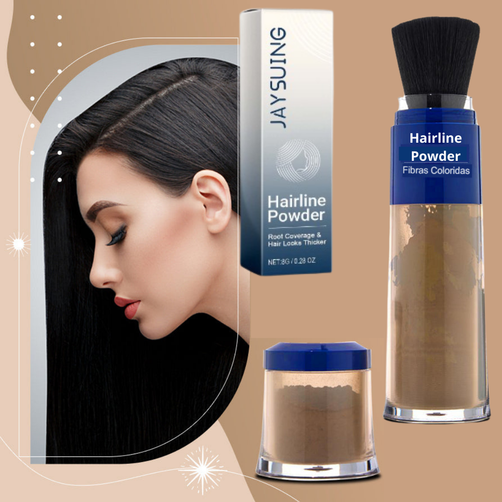 Kit Volumizador de Cabelo Hairline Powder em DOBRO