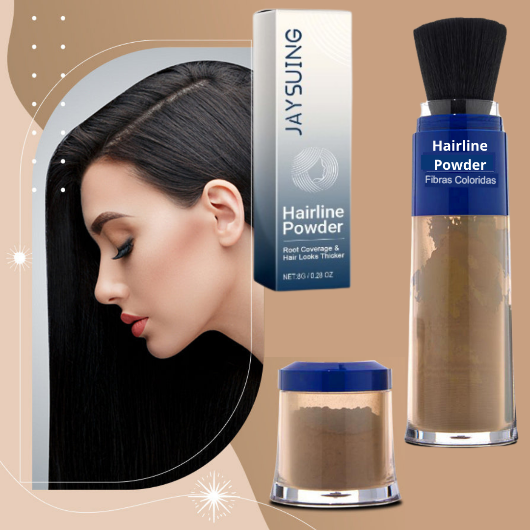 Kit Volumizador de Cabelo Hairline Powder em DOBRO