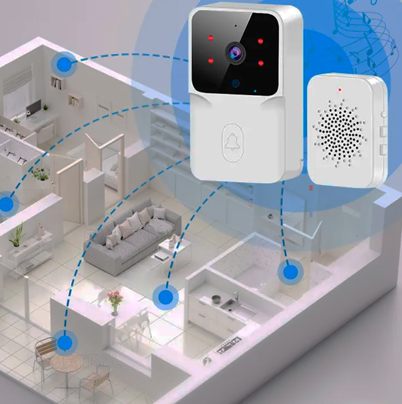 Campainha Sem Fio Nano Vision - Alta Segurança