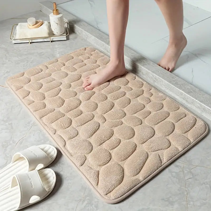 Tapete Antiderrapante para Banheiro – Conforto, Segurança e Sofisticação em um Único Toque!