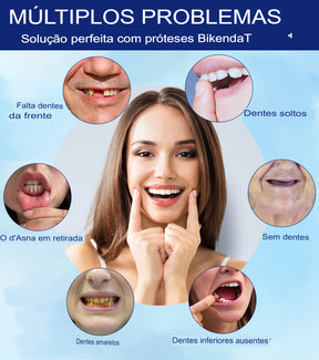 Sorriso Fácil ConfortDent™ 🦷 Prótese de Silicone Ajustável