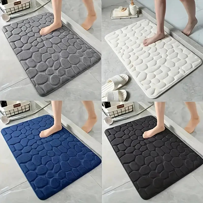 Tapete Antiderrapante para Banheiro – Conforto, Segurança e Sofisticação em um Único Toque!