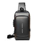 Bolsa de Ombro Antifurto com Carregamento - USB