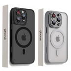 Capa Magnética Luxo Fosco Armor MagSafe: Proteção e Estilo Para Seu iPhone