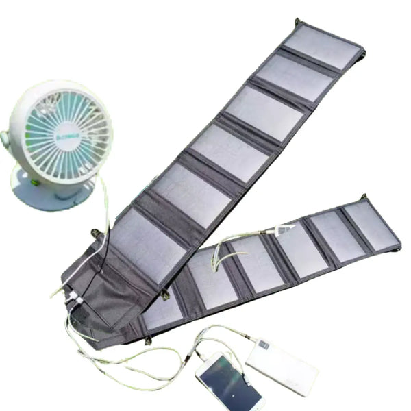 Painel Solar Dobrável 1000W - Energia Portátil Para Sobrevivência